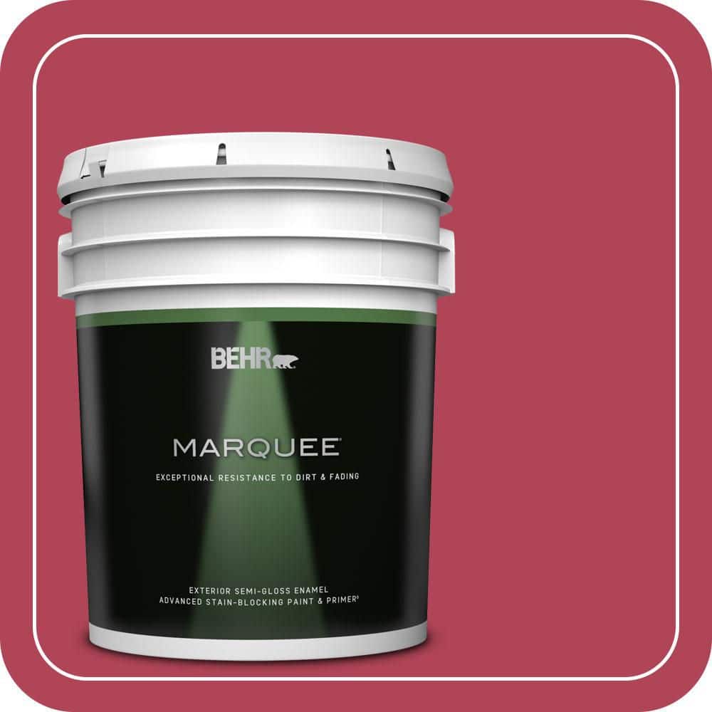 5 gal. #130B-7 Cherry Wine Semi-Gloss Enamel Exterior Paint & Primer price history on PriceWatchPro