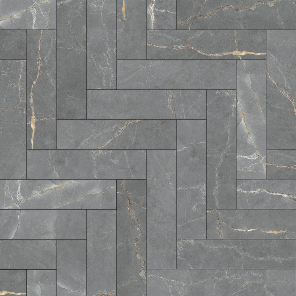 Elegance Dark Gray Subway 12.99 in. x 3.15 in. Matte Porcelain Tile Sample price history on PriceWatchPro