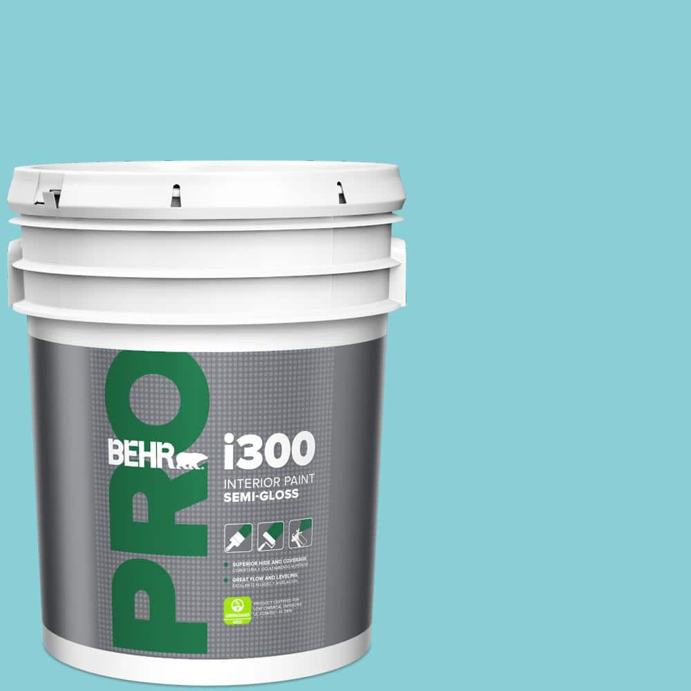 5 gal. #HDC-MD-14 Sky Watch Semi-Gloss Interior Paint price history on PriceWatchPro