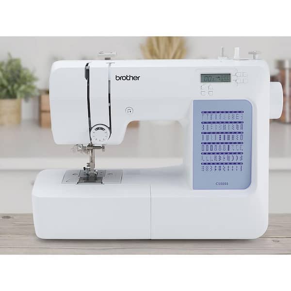 Brother Portable Computerized Sewing Machine with 60 Built in Stitches  White - Office Depot