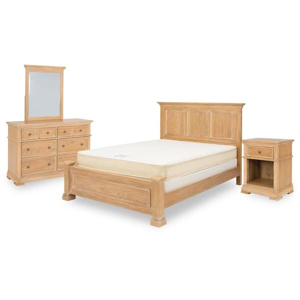 Mansion Queen Bedroom Set, Mattress Free!