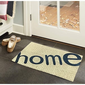 Multicolored 18 in. x 30 in. Outdoor Coir Door Mat