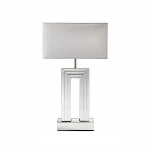 Decor 26 in. Gray Table Lamp