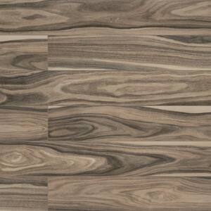 Dellano Deep Bark 8 in. x 48 in. Polished Porcelain Floor and Wall Tile (10.68 sq. ft./Case)