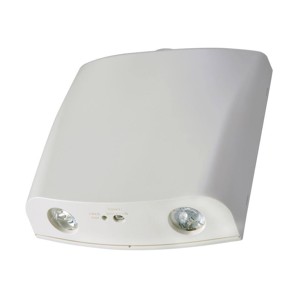 Sure-Lites SELDWA Series 1.8W Architectural White Integrated LED Emergency  Light with Self-Diagnostics at -20C to 55C SELDWTA29WHSD - The Home Depot