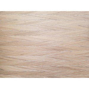 Taupe and Gold Lombard Grasscloth Paper Unpasted Matte Wallpaper ( 36 in. x 24 ft.)