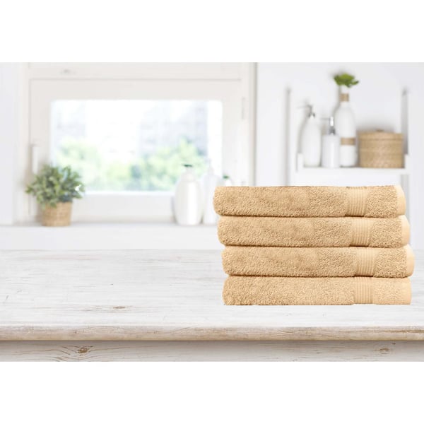 Beige best sale patterned towels