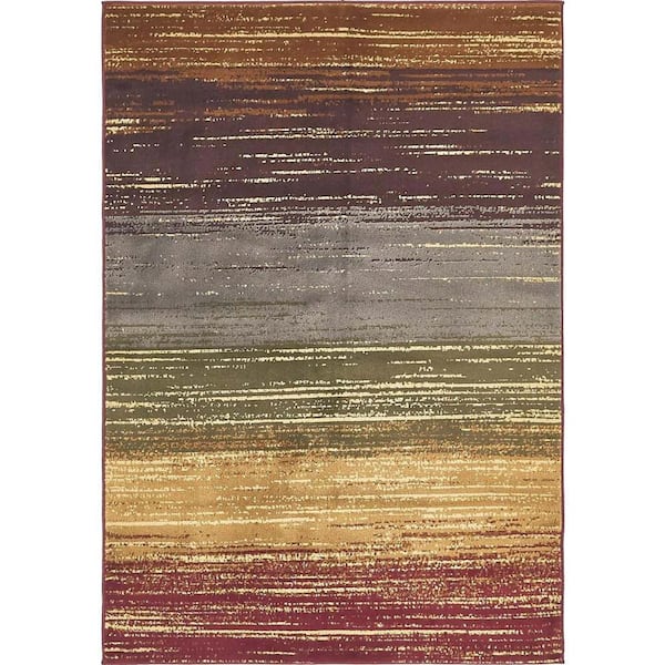 Barista Mundo Nova Beige 4' 0 x 6' 0 Area Rug