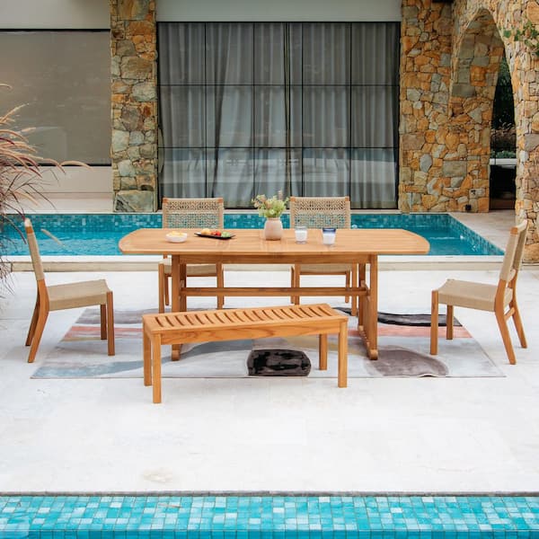 Cambridge Casual Heaton 6-Piece Premium Indonesia Teak Wood