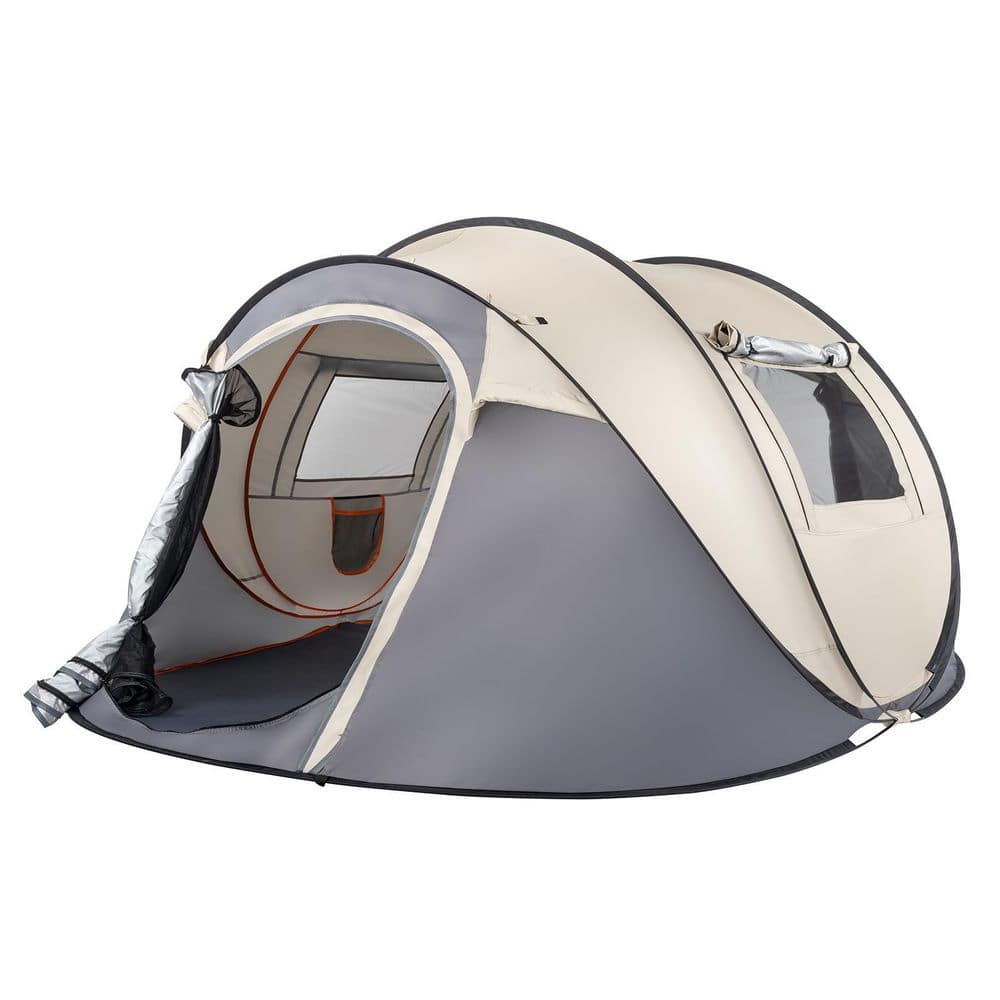 Karl home Pop-up Camping 4 Person Tent 197752415838 - The Home Depot