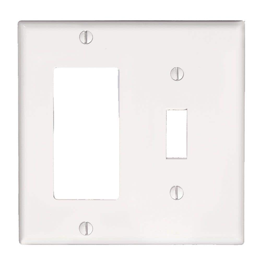 PACK  RP2116 Remote Control Wallplate 1 Gang 1 Switch stainless steel 2 