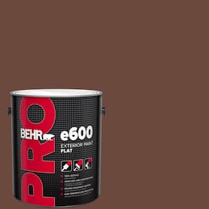 1 gal. #BXC-45 Classic Brown Flat Exterior Paint