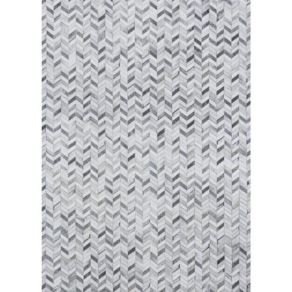 Couristan Prairie Vesle Ice Caps 4 ft. x 5 ft. Area Rug