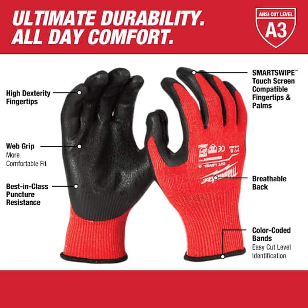 milwaukee level 3 gloves