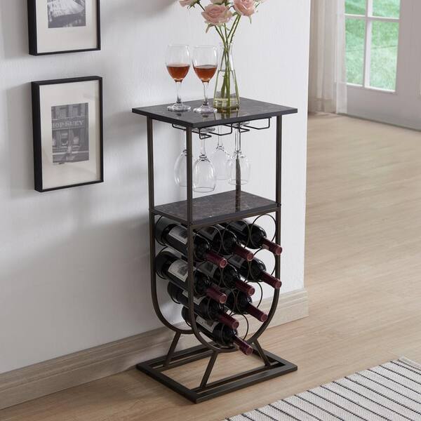 Pewter wine rack new arrivals