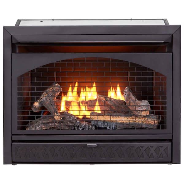 ProCom Gas Fireplace Insert Duel Fuel Technology – 26,000 BTU