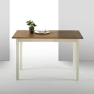 Becky Farmhouse Wood Dining Table / Table Only