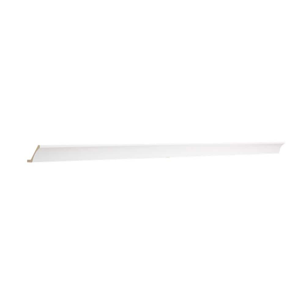 Lancaster Series 96-in W x 0.75-in D x 6-in H Cabinet Crown Molding in White price history on PriceWatchPro
