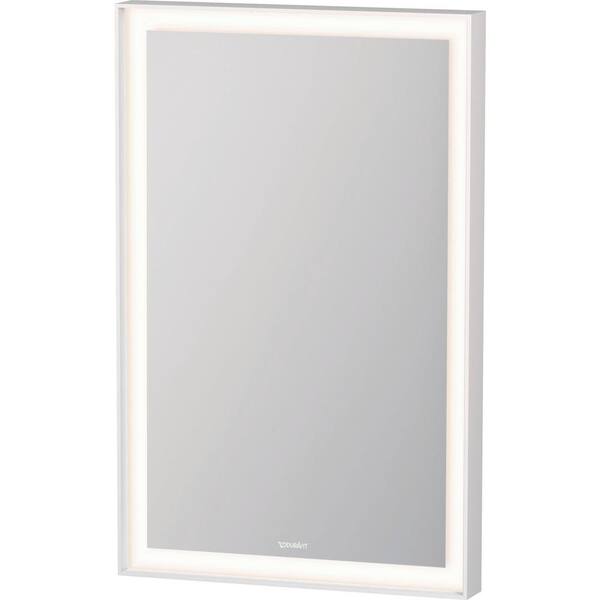 Duravit LCube 2.625 in. W x 27.5 in. H Rectangular Frameless Wall