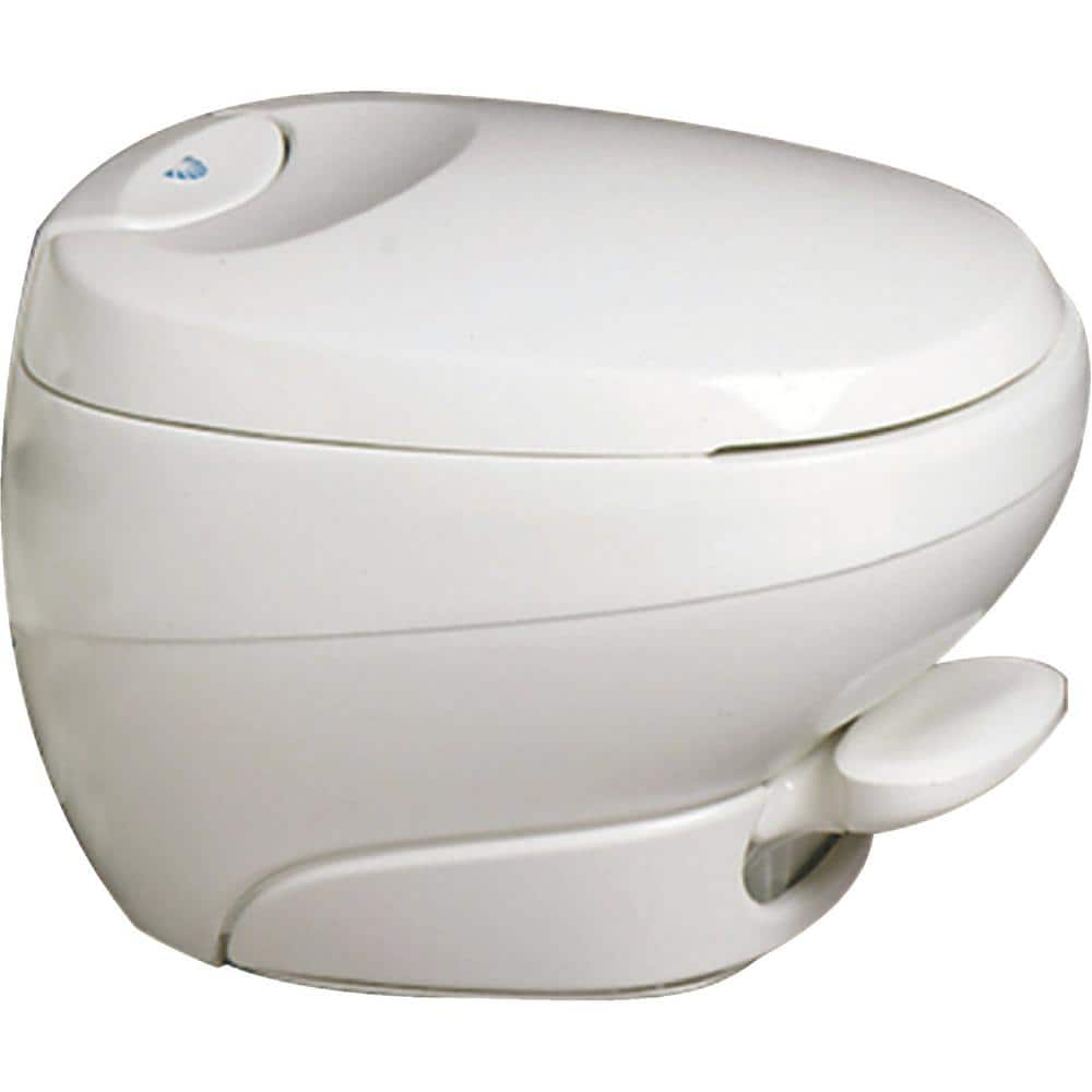 THETFORD Aqua-Magic Low Profile Bravura Permanent RV Toilet - Off White -  363-31119