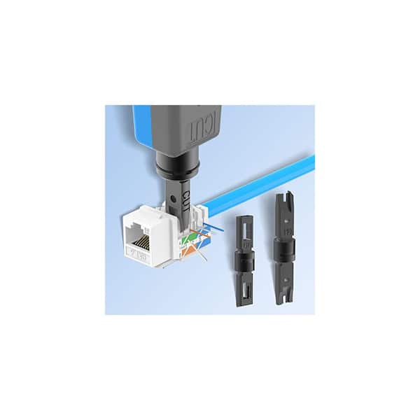 Yichuhaoxi 110/66 Blade Ethernet Keystone Punch Down Tool Blue