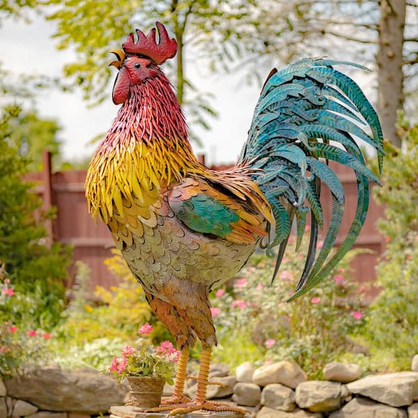 49 Giant Napa Rooster Decor only $999.99 at Garden Fun