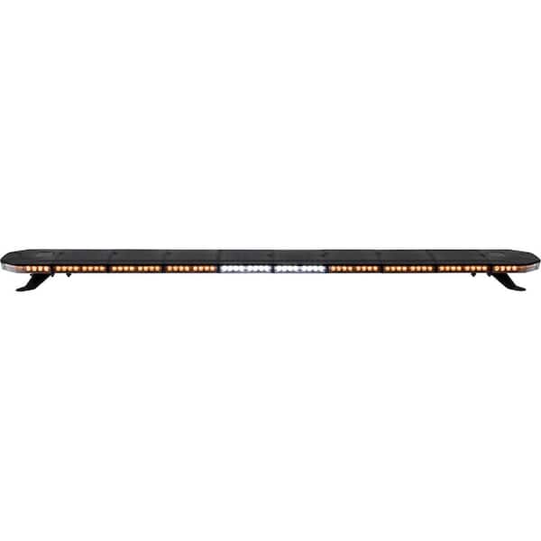60 in. Amber LED Light Bar with Warning / Clear Take Downs and Alley Lights