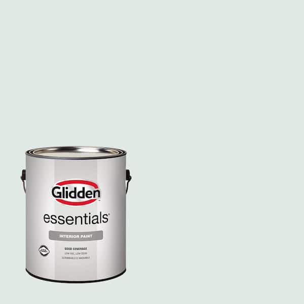 Glidden Essentials 1 gal. PPG1136-1 Sea Pearl Flat Interior Paint