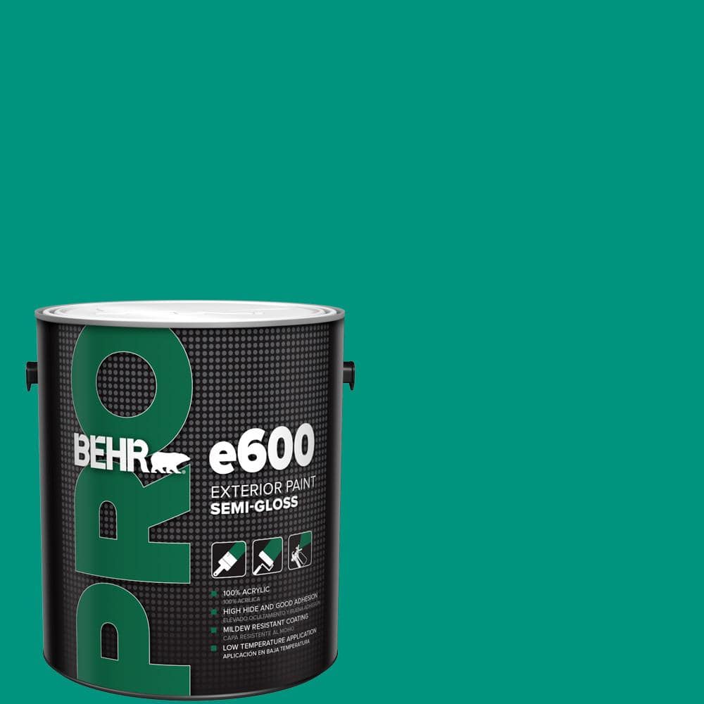 1 gal. #S-G-480 Aqua Waters Semi-Gloss Exterior Paint price history on PriceWatchPro