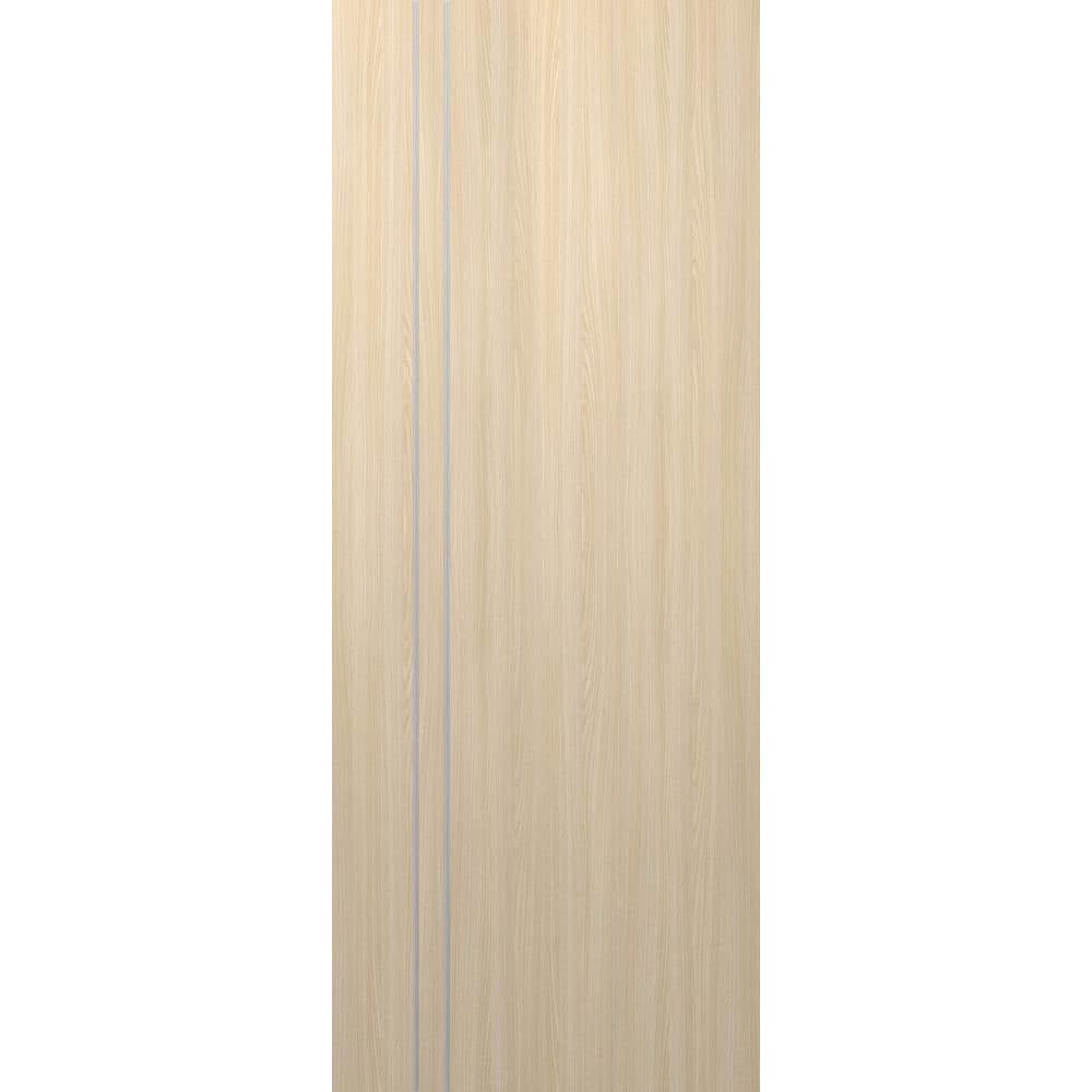 Optima 2V 28 in. x 80 in. No Bore Loire Ash Solid Composite Core Wood Interior Door Slab price history on PriceWatchPro