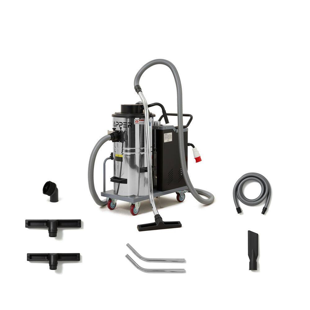 14.5 Gal. 6.84 Peak HP Stainless Steel 3-Phase Industrial Wet Dry Vac with HEPA Filter and Hose price history on PriceWatchPro