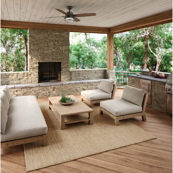 Hunter Ocala 52 In Indoor Outdoor Noble Bronze Ceiling Fan With Led Light Kit And Remote 32863 The Home Depot Indoor Outdoor Noble Bronze Ceiling Fan, Consumer Reports Ceiling Fans