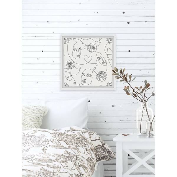 Marmont Hill Dreamcatcher by Molly Rosner Framed Painting Print, White