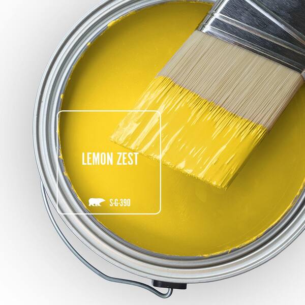 BEHR PREMIUM PLUS 1 qt. #M250-7 Blonde Wood Hi-Gloss Enamel  Interior/Exterior Paint 830004 - The Home Depot