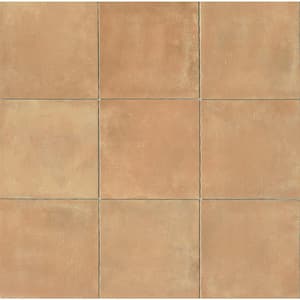 Cotto Nature Square 14 in. x 14 in. Glossy Cerdena Porcelain Floor Tile (10.76 sq. ft./Case)