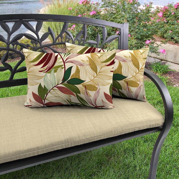 Jordan Manufacturing Oasis Outdoor Toss Pillow, Gem, 12 Jordan Manufacturing Oasis Outdoor Toss Pillow, Gem, 12