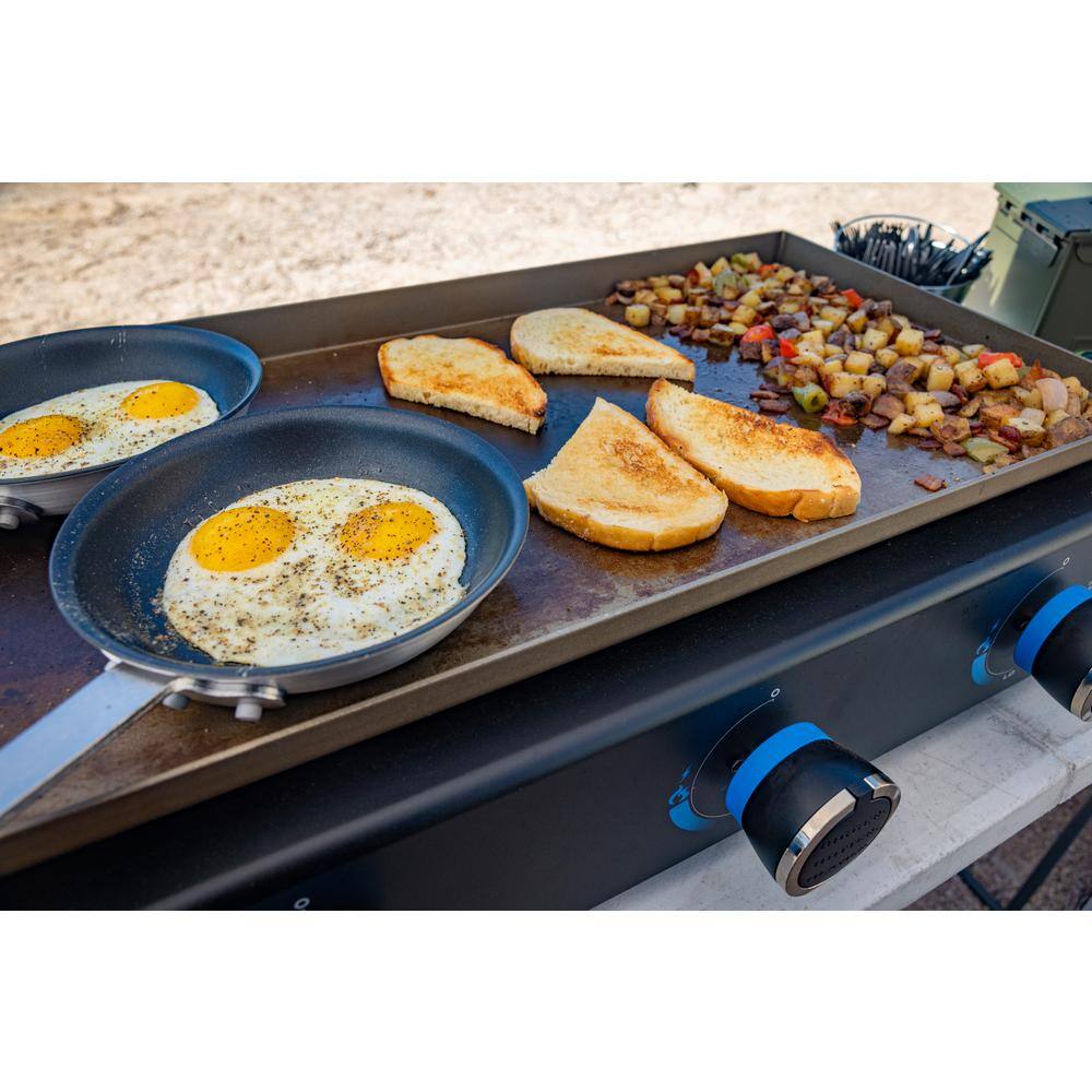 Pit Boss 3-Burner Black Propane Tabletop Gas Griddle with Cover