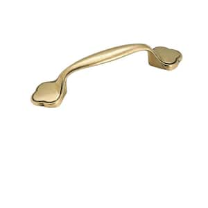 Amerock Nature's Splendor 3 in (76 mm) Elegant Brass Drawer Pull BP1580EB -  The Home Depot