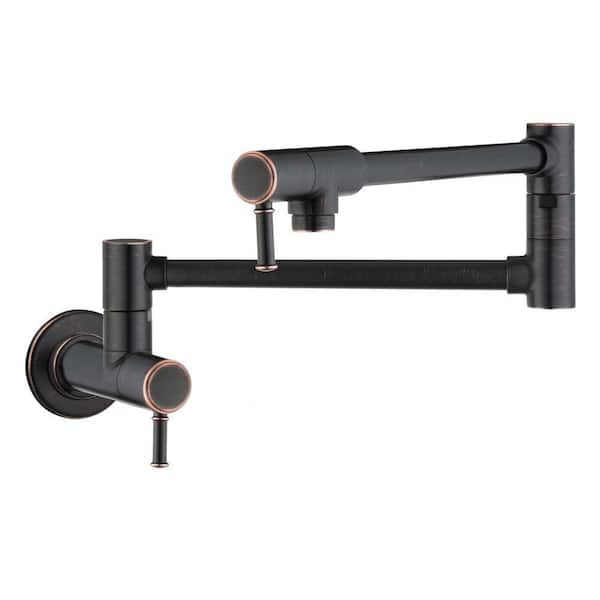 Hansgrohe Talis C Wall-Mounted Potfiller in Rubbed Bronze