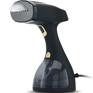 Portable Handheld Garment Clothes Steamer with Quick Heat Ceramic Plate Steam Nozzle in Black