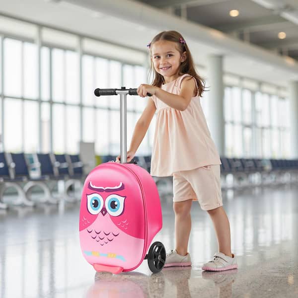SVOPES 20 Ride-on Luggage, 20L, Kids Scooter Suitcase with