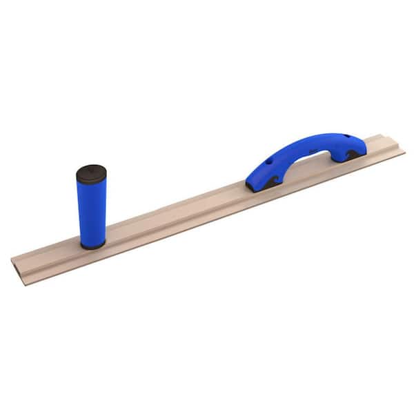Bon Tool 30 in. x 3-1/8 in. Straight Magnesium Darby with Comfort Wave Handle