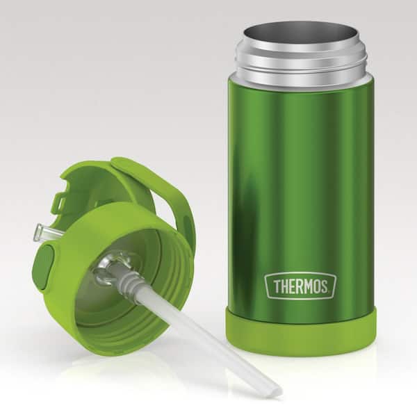 Thermos F3100lm6 10-Ounce Funtainer Vacuum-Insulated Stainless Steel Food Jar (Lime)