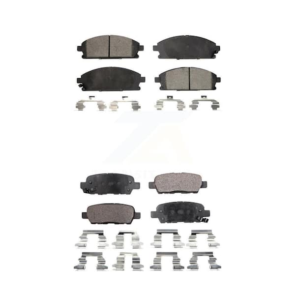 TEC Front Rear Ceramic Brake Pads Kit For Nissan Quest X-Trail KTC-100435