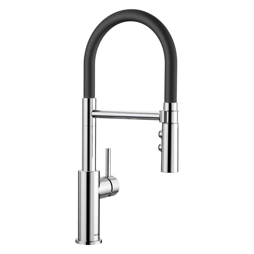Catris Flexo Chrome 19.13 in. H Pull Down Sprayer Kitchen Faucet with 360 Degree Spout Swivel price history on PriceWatchPro