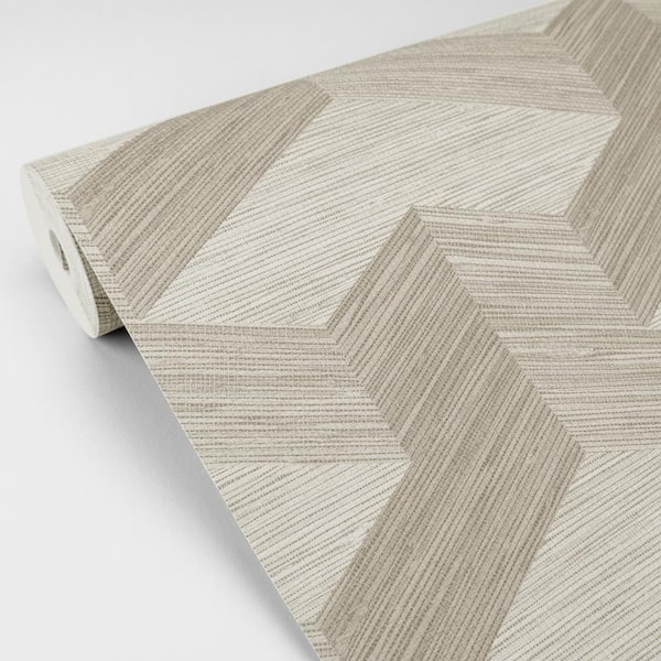 A Street Prints Y Knot Neutral Geometric Texture Vinyl Strippable