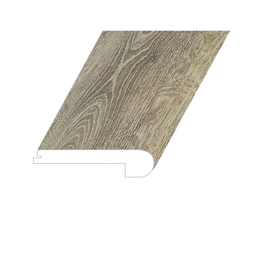 Romulus Akaroa Ash 1 in. Thick x 4.5 in. Wide x 94.5 in. Length Vinyl Flush Stair Nose Molding price history on PriceWatchPro