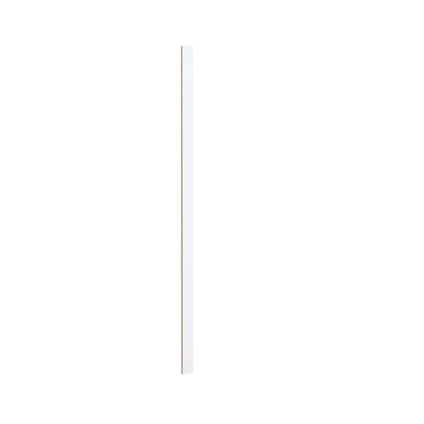 Courtland 3 in. W x 91.5 in. H Cabinet Filler in Polar White