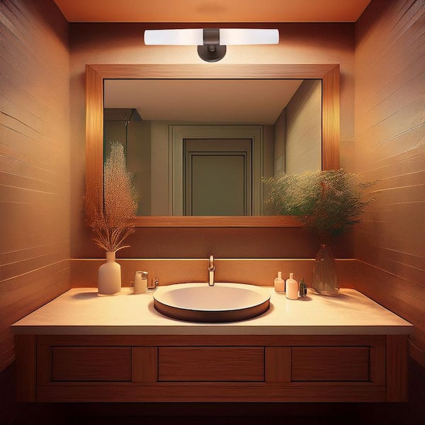 Saber 2-Light Painted Copper Bronze Wall Sconce