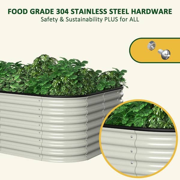 【coba_plants】 Vego Garden 47-cu ft 42-in W x 60-in L x 32-in H Terra Cotta